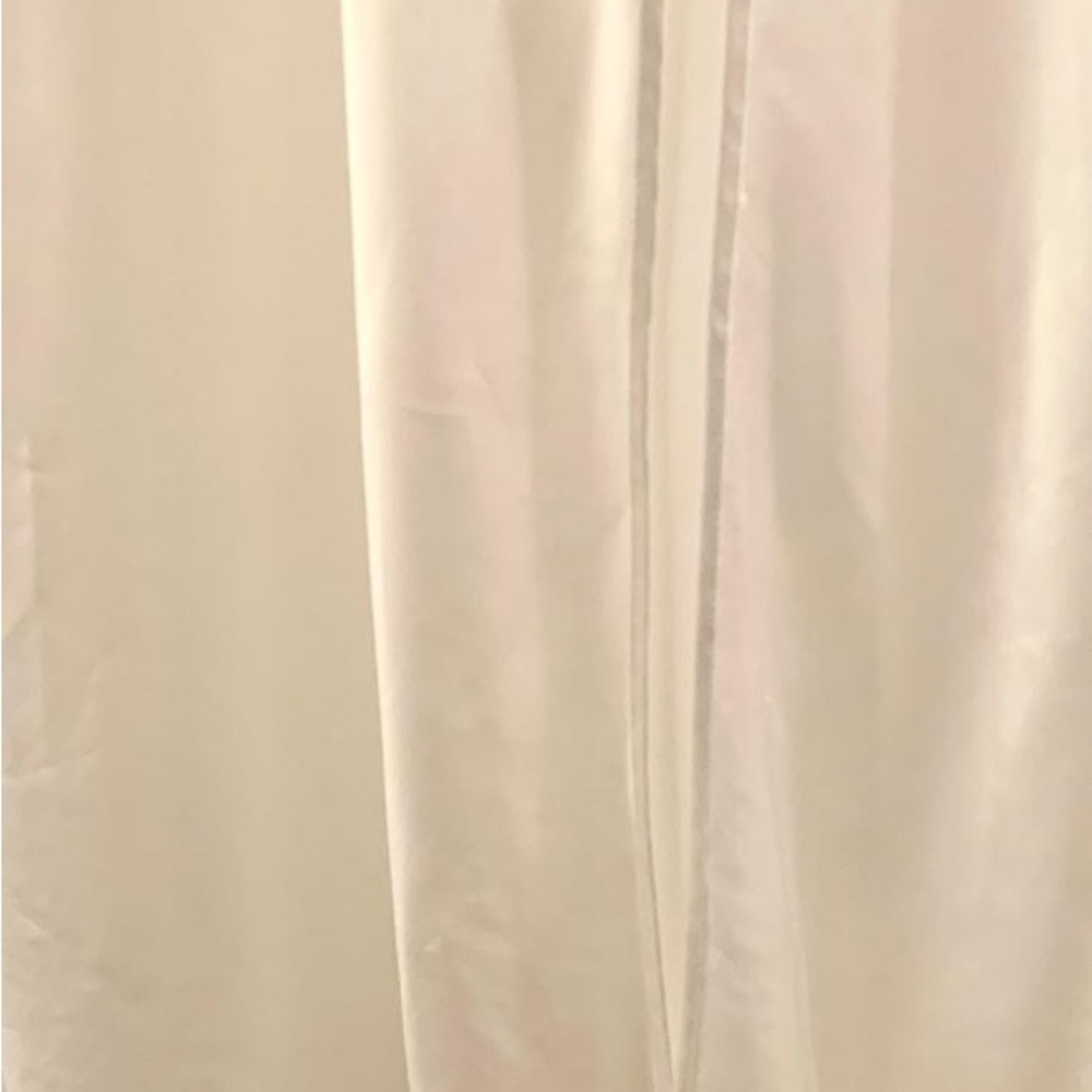 Vintage White Lace-Trim Satin Slip Dress - Women Intimates & Sleepwear - Picture 6 of 9